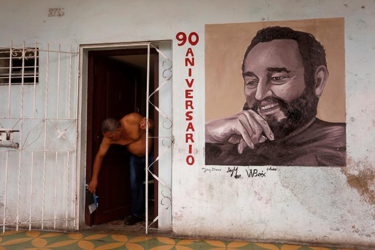 Anh Cuba mung sinh nhat 90 tuoi cua lanh tu Fidel Castro-Hinh-3
